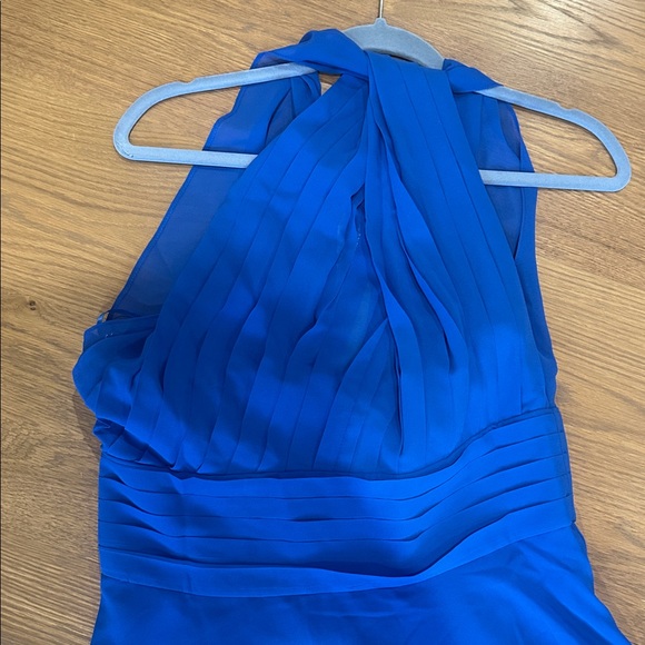 Fehaute SIZE 6 Elegant Blue Dress EXCELLENT CONDITION - Picture 2 of 7